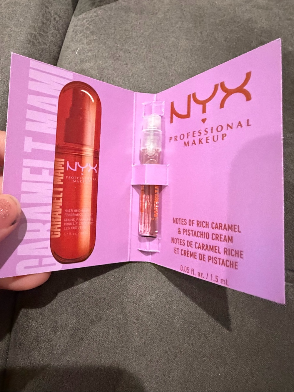 Nyx Caramel Fit Mini Sample - Pink